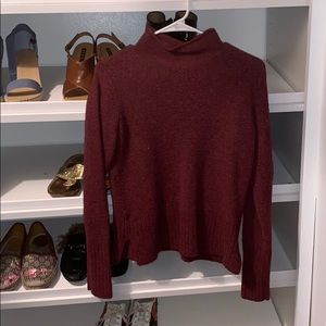 Madewell Red Turtleneck